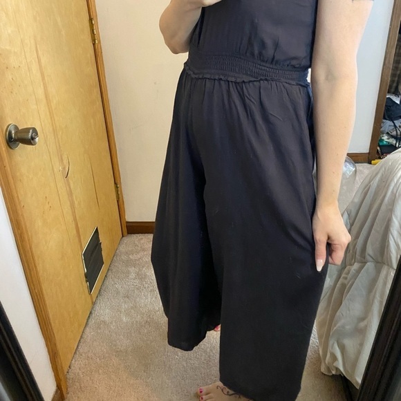 Aritzia Wilfred Dark Gray Side Button Summer Pantsuit - Picture 11 of 15